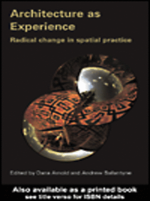 cover image of Architecture as Experience